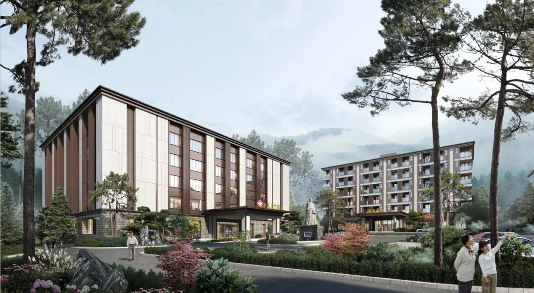 水头镇卫生院异地新建项目效果图